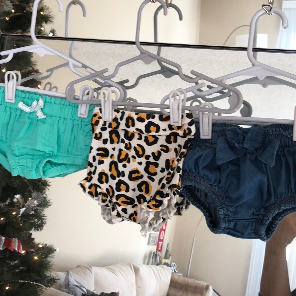 3 Bloomers Pack! 0-6 Month